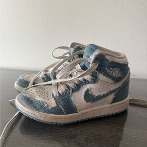 Kids Denim Air Jordan’s